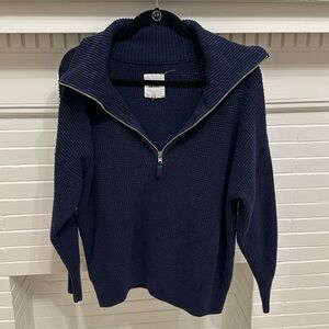 Aerie, Sweatshirt, Blue, Small